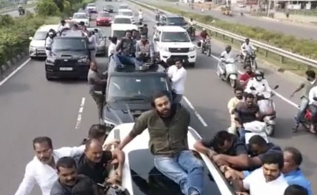 Pawan Kalyan on the roof